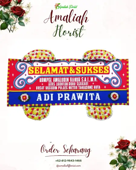 Papan Bunga Ucapan Selamat Sukalangu